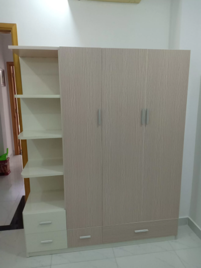 tủ 3 cánh nhựa nội thất nhựa tấm tủ