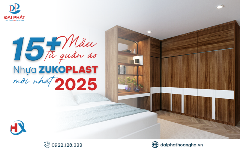 15+ MẪU TỦ QUẦN ÁO NHỰA ZUKOPLAST ĐẸP – BỀN – CHỐNG ẨM TUYỆT ĐỐI NĂM 2025