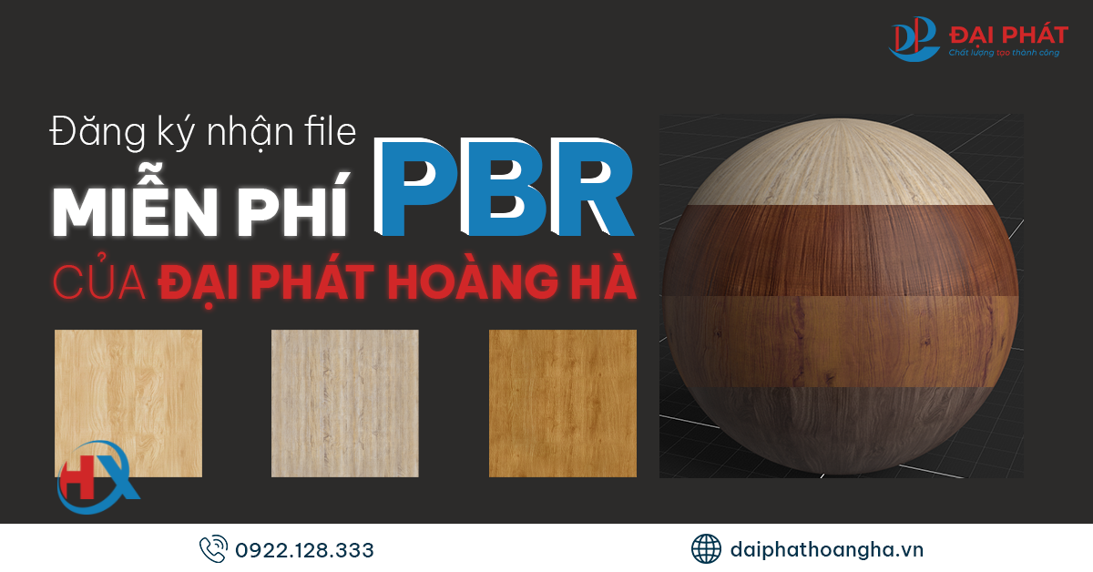 Tải Ngay File PBR Tấm Nhựa Nội Thất Miễn Phí – Đại Phát Hoàng Hà 2025