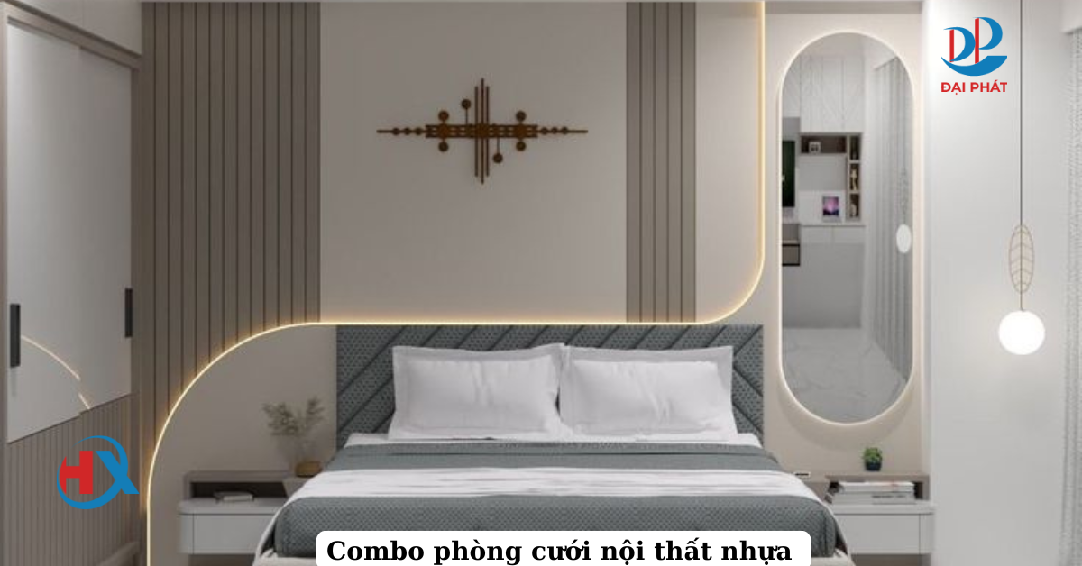 Ý TƯỞNG THIẾT KẾ PHÒNG NGỦ VỢ CHỒNG MỚI CƯỚI 2025