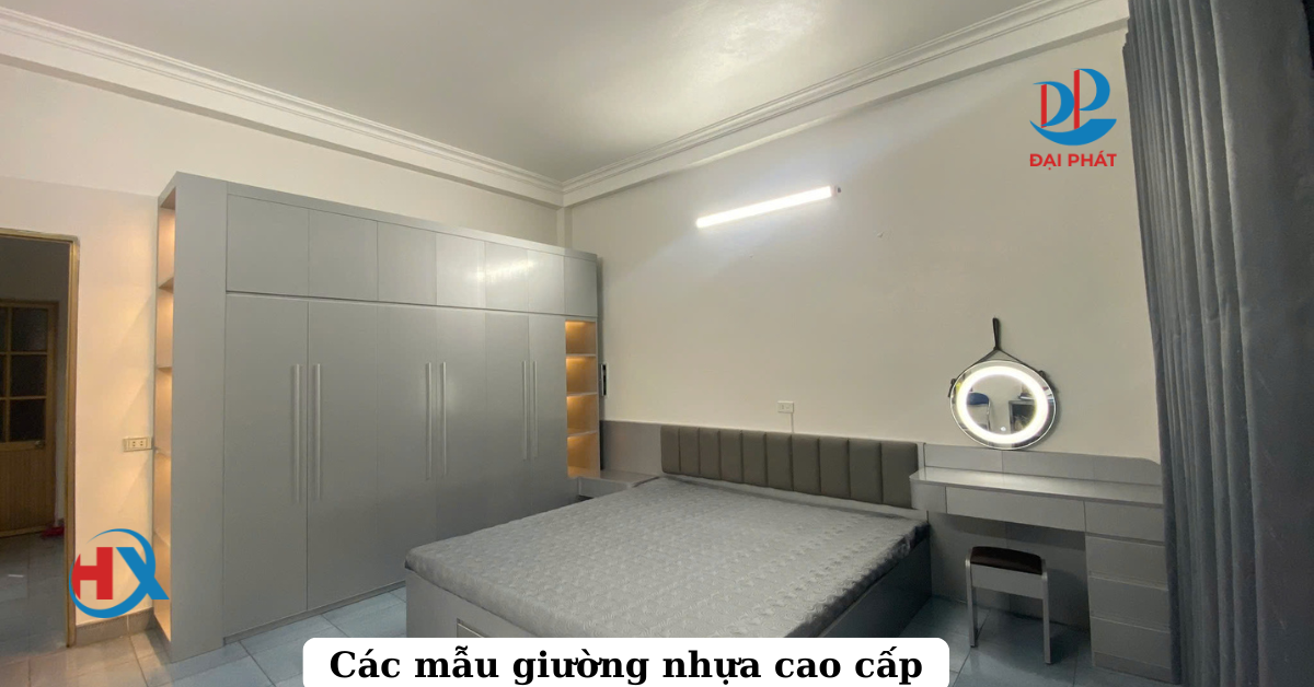 10+ Mẫu Giường Nhựa Cao Cấp – Sang Trọng 2025