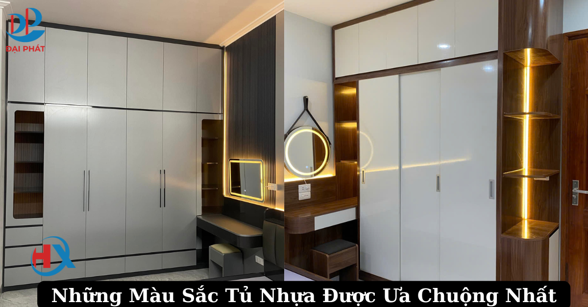 Top 5 Màu Tủ Nhựa Được Yêu Thích Nhất Năm 2025