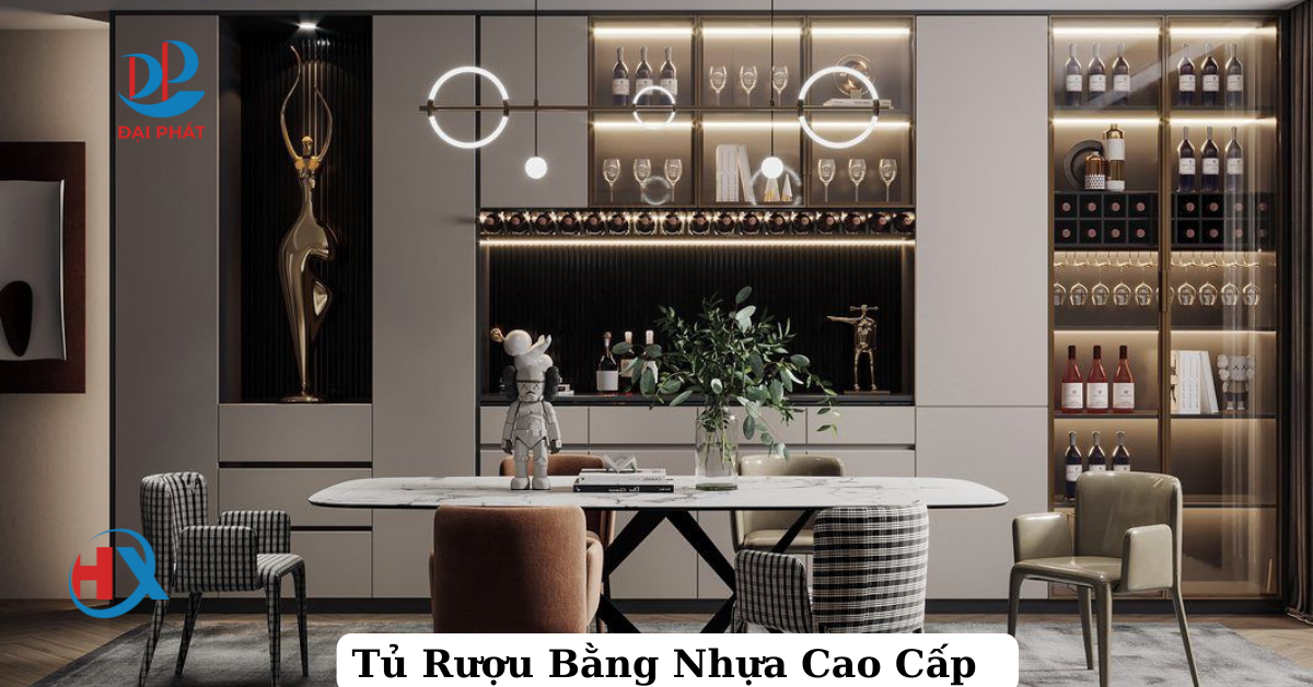 TOP 5+ Mẫu Tủ Rượu Bằng Nhựa Cao Cấp Xu Hướng 2025
