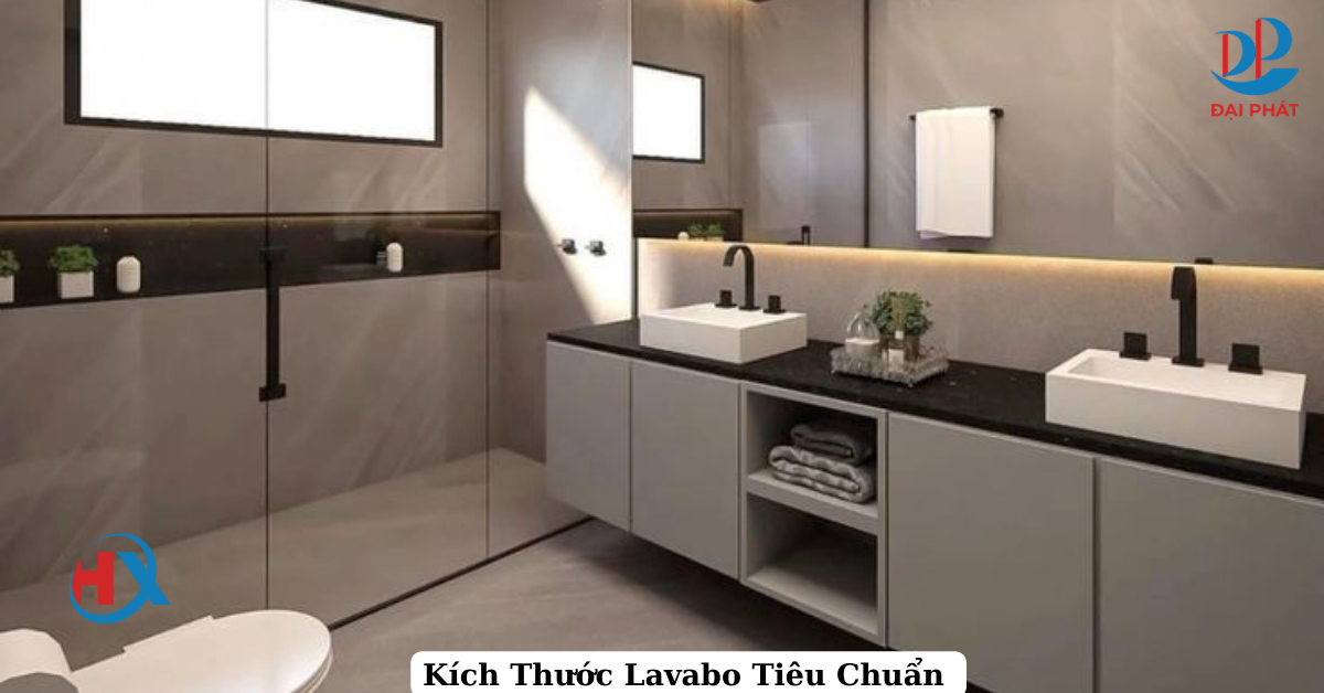 CÁC KÍCH THƯỚC LAVABO TIÊU CHUẨN DÀNH CHO PHÒNG TẮM 2025