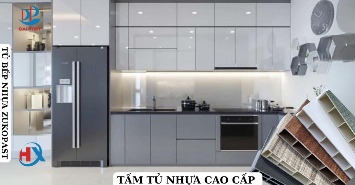 TỦ BẾP NHỰA CHO CĂN HỘ – CHUNG CƯ MINI HIỆN ĐẠI 2025