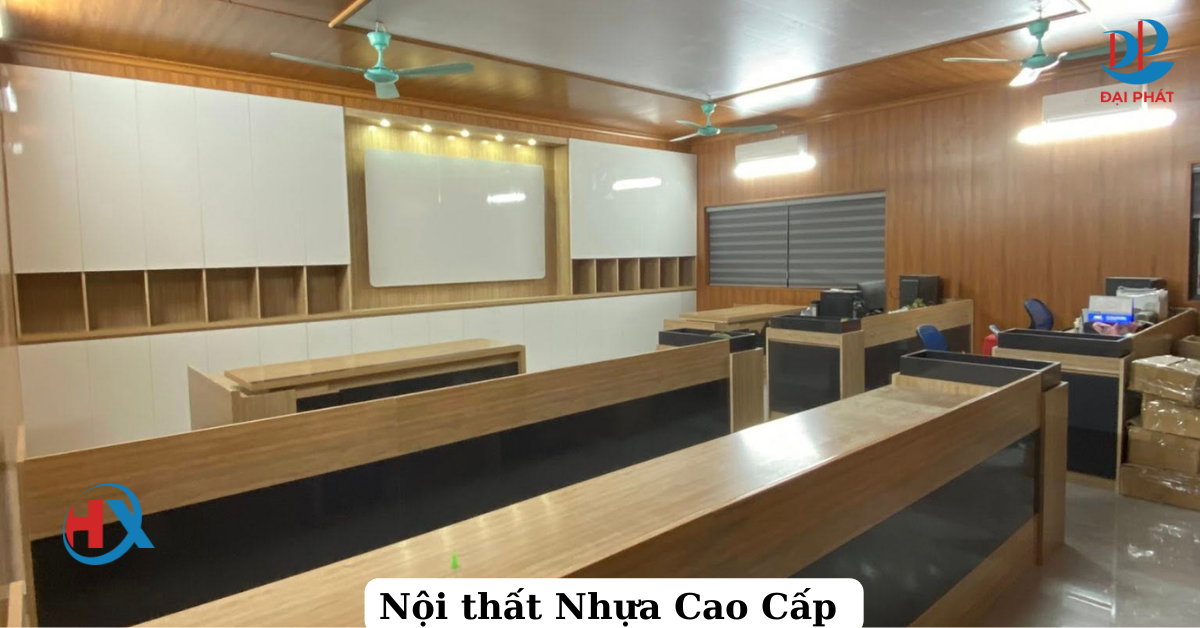 5+ CÔNG TRÌNH NỘI THẤT NHỰA NỔI BẬT NHẤT NĂM 2025
