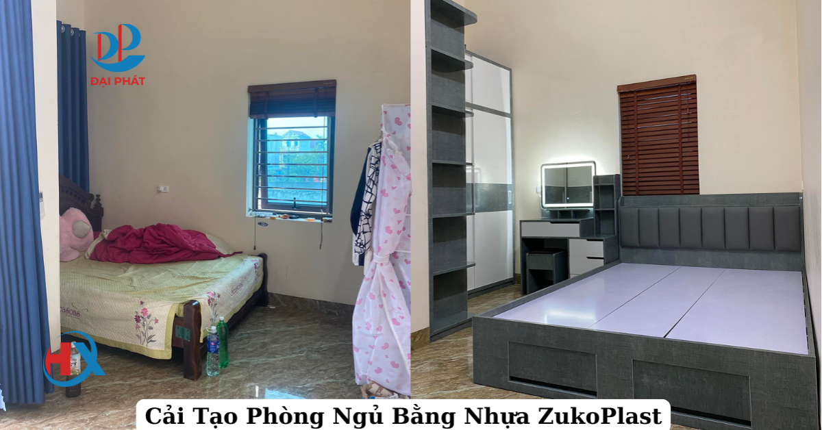 Hướng Dẫn Cải Tạo Phòng Ngủ Với Tấm Nhựa Nội Thất ZukoPlast 2025