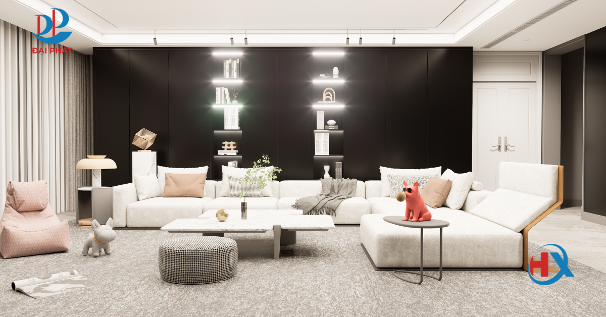 THIẾT KẾ CĂN HỘ HIỆN ĐẠI CÙNG NỘI THẤT NHỰA ZUKO05 – TINH GỌN, ĐẸP MẮT, BỀN LÂU