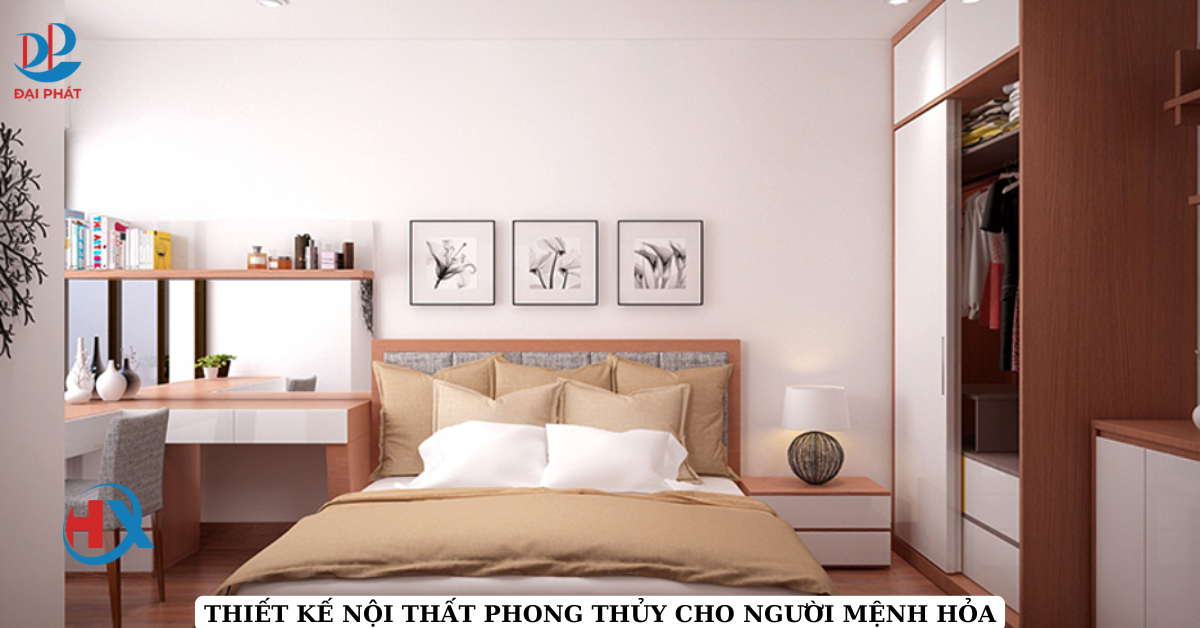 THIẾT KẾ NỘI THẤT PHONG THỦY CHO NGƯỜI MỆNH HỎA 2025