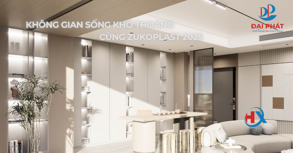 TẠM BIỆT NỒM ẨM – CHÀO ĐÓN TỔ ẤM KHÔ THOÁNG CÙNG NỘI THẤT NHỰA ZUKOPLAST 2025