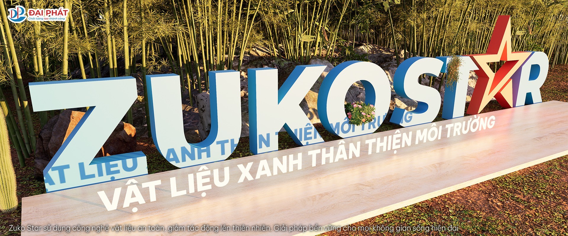 Tấm Nhựa ZukoStar – Vật Liệu Xanh Thân Thiện Với Môi TrườngTrong bối cảnh biến đổi khí hậu, khan hiếm tài nguyên rừng và yêu cầu ngày càng khắt khe về sức khỏe không gian sống, ngành vật liệu nội thất đang bước vào giai đoạn chuyển mình mạnh mẽ. Người tiêu dùng hiện đại không còn chỉ quan tâm đến độ đẹp hay giá thành, mà đặt nặng các tiêu chí an toàn – bền vững – thân thiện với môi trường. Chính trong xu hướng đó, tấm nhựa ZukoStar ra đời như một giải pháp vật liệu xanh thế hệ mới, đáp ứng đồng thời yêu cầu kỹ thuật, thẩm mỹ và trách nhiệm môi trường.  1. Vật liệu xanh là gì và vì sao nội thất cần “xanh hóa”?  Vật liệu xanh trong nội thất được hiểu là những vật liệu:  Giảm thiểu khai thác tài nguyên thiên nhiên  Không phát thải hoặc phát thải rất thấp các chất độc hại  Có tuổi thọ cao, hạn chế thay thế – sửa chữa  Có khả năng tái chế hoặc tái sử dụng  Trong khi đó, nhiều vật liệu truyền thống như gỗ tự nhiên, gỗ công nghiệp giá rẻ, vật liệu phủ sơn kém chất lượng… đang bộc lộ hàng loạt vấn đề: phá rừng, phát thải formaldehyde, cong vênh – mối mọt, tuổi thọ ngắn. Đây chính là lý do các dòng vật liệu nhựa nội thất cao cấp ngày càng được ưu tiên, và ZukoStar là đại diện tiêu biểu cho thế hệ vật liệu mới này.  2. Tấm nhựa ZukoStar – Định nghĩa lại khái niệm vật liệu nội thất xanh  ZukoStar không đơn thuần là “tấm nhựa thay thế gỗ”, mà được định vị là vật liệu nội thất xanh thế hệ mới, phát triển theo triết lý:  Giảm phụ thuộc gỗ tự nhiên  An toàn cho sức khỏe người sử dụng  Tối ưu vòng đời sử dụng trong điều kiện khí hậu Việt Nam  Sản phẩm được nghiên cứu và sản xuất theo định hướng bền vững, hướng đến các công trình nhà ở, chung cư, nhà phố, showroom, văn phòng và hệ thống nội thất quy mô lớn.  3. Cấu trúc cốt lõi giúp ZukoStar thân thiện với môi trường 3.1. Kết cấu nhựa rỗng – giảm vật liệu, tăng hiệu quả  Tấm nhựa ZukoStar sử dụng cấu trúc cốt rỗng khung xương, giúp:  Giảm khối lượng vật liệu sử dụng so với tấm đặc  Tối ưu khả năng chịu lực trên mỗi đơn vị vật liệu  Giảm tiêu hao tài nguyên trong quá trình sản xuất  Thiết kế khung xương mới, dày dặn và phân bổ lực hợp lý giúp sản phẩm vừa nhẹ hơn, vừa bền hơn, đúng tinh thần vật liệu xanh hiện đại.  3.2. Độ dày tiêu chuẩn 18mm – bền vững theo thời gian  ZukoStar được phát triển theo chuẩn độ dày 18mm, phù hợp hầu hết các hệ thiết kế nội thất hiện đại. Độ dày này không chỉ giúp:  Gia tăng tuổi thọ sản phẩm  Hạn chế cong vênh, xệ cánh  Giảm nhu cầu thay mới, sửa chữa  Tuổi thọ cao đồng nghĩa với việc giảm rác thải nội thất, một yếu tố quan trọng trong bài toán môi trường.  4. Không formaldehyde – An toàn cho sức khỏe không gian sống  Một trong những ưu điểm lớn nhất của tấm nhựa ZukoStar chính là không sử dụng keo gỗ chứa formaldehyde – chất thường gặp trong gỗ công nghiệp và được Tổ chức Y tế Thế giới (WHO) cảnh báo về nguy cơ ảnh hưởng hô hấp.  Với ZukoStar:  Không phát thải mùi độc hại  An toàn cho gia đình có trẻ nhỏ, người lớn tuổi  Phù hợp với không gian kín như chung cư, phòng ngủ, phòng trẻ em  Đây là yếu tố then chốt giúp ZukoStar được đánh giá là vật liệu nội thất xanh – an toàn – thân thiện sức khỏe.  5. Công nghệ in UV – Giảm hóa chất, tăng độ bền bề mặt  Bề mặt tấm nhựa ZukoStar được hoàn thiện bằng công nghệ in UV hiện đại, mang lại nhiều lợi ích:  Hạn chế sử dụng sơn phủ truyền thống  Màu sắc sắc nét, ổn định lâu dài  Chống trầy xước, hạn chế bay màu  Việc giảm sơn phủ đồng nghĩa với giảm phát thải hóa chất ra môi trường trong suốt vòng đời sử dụng.  6. Chống ẩm – chống mốc: Giải pháp xanh cho khí hậu Việt Nam  Khí hậu nóng ẩm, mưa nhiều là “bài test khắc nghiệt” cho mọi vật liệu nội thất. ZukoStar được phát triển để thích nghi tối ưu với điều kiện này:  Không hút ẩm  Không nở phồng khi gặp nước  Không mốc, không mục  Nhờ đó, công trình sử dụng ZukoStar giữ được chất lượng lâu dài, giảm tần suất thay mới – một yếu tố quan trọng trong chiến lược phát triển bền vững.  7. Giảm áp lực khai thác rừng – Giá trị xanh mang tính xã hội  Mỗi mét vuông nội thất nhựa cao cấp như ZukoStar được sử dụng đồng nghĩa với:  Giảm nhu cầu khai thác gỗ tự nhiên  Hạn chế chặt phá rừng  Góp phần bảo vệ hệ sinh thái  Trong bối cảnh các tiêu chuẩn ESG (Môi trường – Xã hội – Quản trị) ngày càng được quan tâm, việc lựa chọn vật liệu như ZukoStar không chỉ là quyết định kỹ thuật, mà còn là lựa chọn có trách nhiệm xã hội.  8. Tái chế và vòng đời sử dụng dài – Tư duy nội thất bền vững  Không giống nhiều vật liệu khó xử lý sau khi tháo dỡ, nhựa nội thất cao cấp có khả năng:  Thu hồi  Tái chế  Tái sử dụng trong chu trình sản xuất mới  Kết hợp với tuổi thọ cao, ZukoStar giúp kéo dài vòng đời vật liệu, giảm áp lực rác thải xây dựng – một vấn đề đang ngày càng nghiêm trọng tại đô thị.  9. Tối ưu thi công – Giảm lãng phí vật liệu  ZukoStar được phát triển đồng bộ với:  Hệ khung xương tăng cường  Nhiều phương pháp thi công linh hoạt  Phụ kiện đồng bộ, chính xác  Nhờ đó:  Giảm hao hụt vật liệu khi thi công  Giảm lỗi hỏng phải bỏ tấm  Tăng hiệu suất lao động  Thi công hiệu quả cũng chính là một khía cạnh của phát triển bền vững trong xây dựng.  10. Ứng dụng thực tế của tấm nhựa ZukoStar trong nội thất xanh  ZukoStar phù hợp với nhiều hạng mục:  Tủ bếp, tủ quần áo, giường, kệ  Nội thất căn hộ, nhà phố  Văn phòng, showroom, cửa hàng  Công trình yêu cầu cao về độ bền và an toàn  Việc ứng dụng đồng bộ giúp công trình đạt được:  Tính thẩm mỹ hiện đại  Độ bền lâu dài  Giá trị xanh rõ ràng  11. ZukoStar trong xu hướng nội thất 2025  Theo xu hướng thiết kế 2025:  Ưu tiên vật liệu nhẹ, bền, an toàn  Giảm gỗ tự nhiên  Tăng vật liệu công nghệ cao thân thiện môi trường  ZukoStar đáp ứng trọn vẹn các tiêu chí này, trở thành lựa chọn chiến lược cho các kiến trúc sư, nhà thầu và đơn vị phân phối trong giai đoạn tới.  12. ZukoStar – Khi vật liệu nội thất gắn liền với trách nhiệm môi trường  Tấm nhựa ZukoStar không chỉ là một sản phẩm nội thất, mà là tuyên ngôn về tư duy vật liệu xanh trong ngành nội thất hiện đại. Từ cấu trúc, công nghệ, độ bền đến khả năng bảo vệ sức khỏe và môi trường, ZukoStar cho thấy một hướng đi rõ ràng: Phát triển bền vững – hiệu quả – có trách nhiệm với tương lai.  Trong hành trình xây dựng không gian sống an toàn và thân thiện với môi trường, ZukoStar chính là giải pháp vật liệu đáng tin cậy cho hiện tại và nhiều năm về sau.  Đại Phát Hoàng Hà Hà Nam – Nhà sản xuất chính hãng  Sản xuất trực tiếp tấm nhựa nội thất  ZukoStar, Zukoplast, Ecomi.  Phân phối toàn quốc, bảo hành chính hãng.  THÔNG TIN LIÊN HỆ   Hotline:  092 212 8333 – 098 932 4880   Mail: sale.daiphathoangha@gmail.com   Website: daiphathoangha.vn  VPĐD: Jana Office Building –Số 6 Kim Đồng-  Hoàng Mai – Hà Nội Nhà máy: Lô CN 1.3 – CCN Lê Hồ – Lê Hồ – Ninh Bình (Hà Nam cũ)  Khám phá ngay video giới thiệu tấm nhựa ZukoStar tại đây